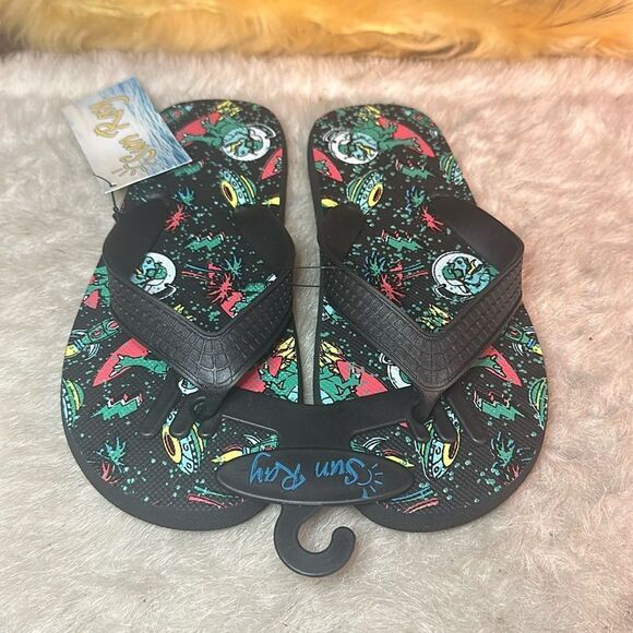 Sun Ray flip flops (3950) NWT - Picture 1 of 3